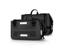 EUQIXMR Motorcycle Saddle Bag Outdoor Large Capacity Luggage Storage Panniers for CRF1000L CRF1100L for Africa Twin ADV(Black)