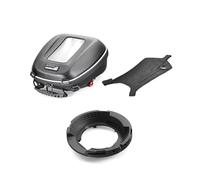 EUQIXMR Tank Bag Motorcycle Saddle Bags Ring Mount Fuel Top Case for Ducati for Monster 696 796 1100 for Evo S(A-Type)