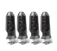 EUQIXMR Turning Blinker 8mm For Bws 100 Motorcycle Turn Signal Lights Blinker Lamp Indicator(4x Sm-oke shell)