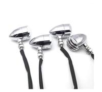 EUQIXMR Turning Blinker For Suzuki For Intruder For Volusia VS VL 700 750 800 1400 1500 Chopper Motorcycle Grill Turn Signals Light(4 Pieces)