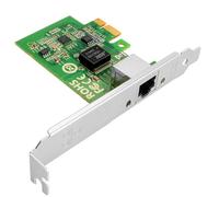 Euqvos 2.5Gb Network Card PCIe Realtek RTL8125B Chip 2500/1000/100Mbps 2.5GBase-T Network Adapter RJ45 LAN Support PXE Pour Windows/Linux/MAC
