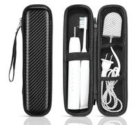 Euqvunn Toothbrush Case, Polyester, Black
