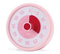 Euqvunn, Visual Timer for Kids, 60 Minute Visual Countdown Timer with Silent Operation, Non-Ticking Desk Timer Kids Time Management Tools for Classroom Kitchen Cook Home Adults, One Size