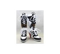 (EUR 38 = UK 4.5)Batman Comics Suicide Squad Harley Quinn Cosplay Pu Highheels Costume Boots