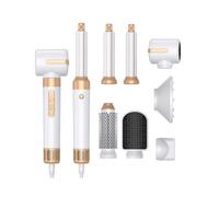 EUR Plug 7 in 1 Hair Dryer High Speed Hair Dryer with Diffuser Ionic Blow Dryer Hot Air Styling Comb Hair Curler EU Plug