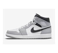 (EUR SIZE 42) Air Jordan 1 Mid Light Smoke Grey 554724-078 SHOES