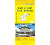 Eure-et-Loir, Paris, Yvelines - Michelin Local Map 311