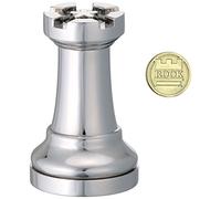 Eureka 473682 Rook Cast Chess Game, Silver