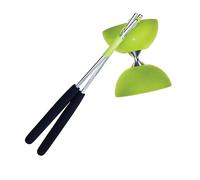 EUREKA 515702 Acrobat 105 Rubber Diabolo with Aluminum Hand Sticks, Green