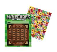 Eureka 837067 Minecraft Student Reward Sticker Charts for School, 5" x 6", Multicolor, 36 Charts and Over 1000 Stickers