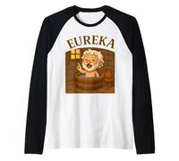 Eureka! Archimedes Great Bath Moment Raglan Baseball Tee