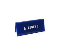 Eureka by CGB Giftware 'A. Legend' Novelty Fun Name Plate Plaque Desk Sign Office Gift | Made in The UK | GB05056
