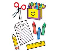 Eureka Classroom Window Clings - Back to School
