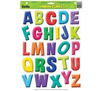 Eureka Color My World Alphabet Window Clings (836071)