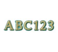 Eureka Curiosity Garden Letter Number Punctuation Mark and Symbol Classroom Decorations for Teachers 3.8"""" H 178 Pieces