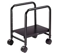 EUREKA ERGONOMIC Computer Tower Stand Height Adjustable Mobile CPU Stand PC Tower Rolling Cart Steel CPU Holder with Locking Caster Wheels for Home Office Desk