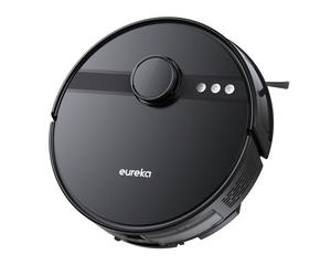 Eureka Floorcare Robot Vacuum and Mop - 2 in 1 Cleaning, Automatic Docking, Slim Low-Profile Design, Black - NERN6BK