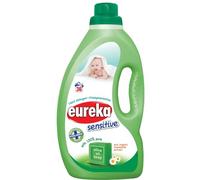 Eureka Liquid Baby Clothes Detergent 1.8L - 100% Olive Oil Soap & Organic Chamomile Extract, Gentle & Hypoallergenic for Sensitive Baby Skin.