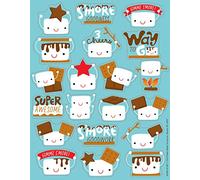 Eureka Marshmallow Stickers, Scented (650912)