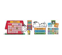 Eureka Peanuts and Snoopy Classroom Calendar for Teachers, 0.1'' x 18'' x 28'', 112pc, Model:847152