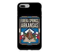 Eureka Springs Arkansas Flag Historic Downtown Retro Art Case for iPhone 7 Plus/8 Plus