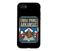Eureka Springs Arkansas Flag Historic Downtown Retro Art Case for iPhone SE (2020) / 7/8