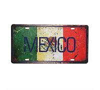 Eureya License Plate Car Tag Home/Cafe Bar/Pub/Restaurant/Exhibition Wall Decor Vintage Plaque 6"x12" (MEXICO)