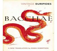 Euripides Bacchae Paperback Book Euripides Multicolor