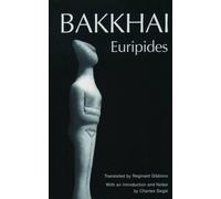 Euripides: Bakkhai by Euripides (English) Paperback Book