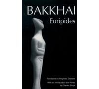 Euripides – Bakkai – Greek Tragedy in New Translations – Paperback (2001)