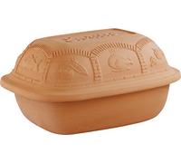 Eurita Clay Roaster, Non-Stick Dutch Oven, Healthy Clay Pot Cooking, Clay Baker,With Free Recipe Guide, 4 Quarts