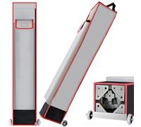 Eurmax USA Heavy Duty Wheeled Roller Bag Pop up Canopy Tent Universal Rolling Storage Bag for 10x10 Canopy Instant Tent (Grey)