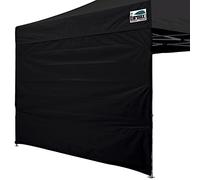Eurmax USA Instant Canopy SunWall 10x10 Canopy Wall Sidewall for Pop Up Canopy Tent,1 Pack Sidewall Only(Black)