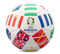 Euro 2024 Football - Size 5, Officially Licensed by Hy-Pro, UEFA, Training, Match, Merchandise, Collectible for Kids and Adults