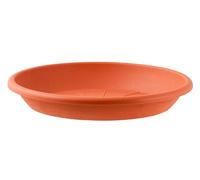 Euro 3 Plast Plant Saucer Model Medea Terracotta Polypropylene Diameter Cm 26