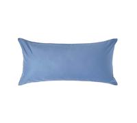 (Euro - 40 x 80 cm, Airforce Blue) Egyptian Cotton Pillowcase 1000 Thread Count