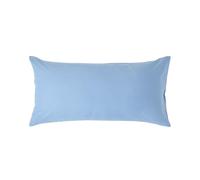 (Euro - 40 x 80 cm, Blue) Egyptian Cotton Pillow Case 200 TC Equivalent 400 Thread Count