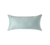 Homescapes Sateen Cotton Continental Pillowcase 400 TC, 40 x 80 cm in Duck Egg Blue Homescapes Duck Egg Blue 40 x 80 cm