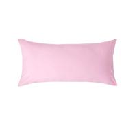 (Euro - 40 x 80 cm, Pink) Egyptian Cotton Pillow Case 200 TC Equivalent 400 Thread Count