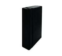 euro-cart cpiri08elpne Document Cover Projects with Elastic Band, Black, Format B.25 x 35 x Spine 8 cm