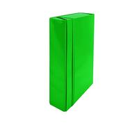 Euro-Cart cpiri15elpve Rack Projects Folder with Elastic, Green, Format b.25 X H.35 X 1.5 cm Spine