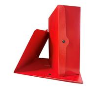 Euro-Cart Document Holder with Two-Tone Button Spine 12 cm Pack of 5 Rigid Document Folder in Presspan Cardboard 1.1 mm Folders with Flaps and Rivets Made in Italy