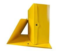 Euro-Cart Document Holder with Two-Tone Button Spine 15 cm Pack of 5 Rigid Document Folder in Presspan Cardboard 1.1 mm Folders with Flaps and Rivets Made in Italy