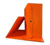 Euro-Cart Document Holder with Two-Tone Button Spine 15 cm Pack of 5 Rigid Document Folder in Presspan Cardboard 1.1 mm Folders with Flaps and Rivets Made in Italy