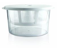 Euro Cuisine GY50 Greek Yogurt Maker with Ultra Fine Mesh Strainer Basket, BPA Free, Patented Greek Yogurt Strainer for Homemade Greek Yogurt (White)