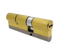 Euro Cylinder Lock Door Barrel, Avocet Abs Style Security Brass Cylinder C Grade Core for Gate and Entrance Door Lock(110-32.5)