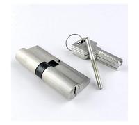 Euro Cylinder Lock,Lock Cylinder Double Open Lock Door Window Security 55 60 70 80 90 100 110 120mm Cylinder Living Room Lock Handle Customized Brass Key Door Barrel Lock(Sly 120(60 60))