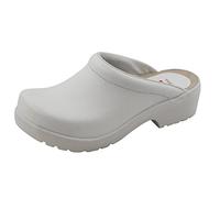 Euro-Dan Eurodan Hygiene-Clogs with PU - Sole Open, White o +E + SRC - White (White), 40 EU