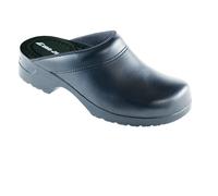 Euro-Dan FLEX Clogs 460-01 Open O+E+A + SRC Black Work Shoe