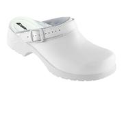 Euro-Dan Flex Clogs 468-01 Open O+E+A + SRC White Work Shoe Professional